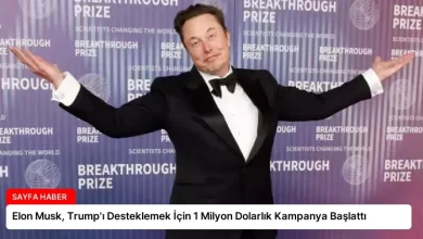 Elon Musk, Trump’ı Desteklemek İçin 1 Milyon Dolarlık Kampanya Başlattı