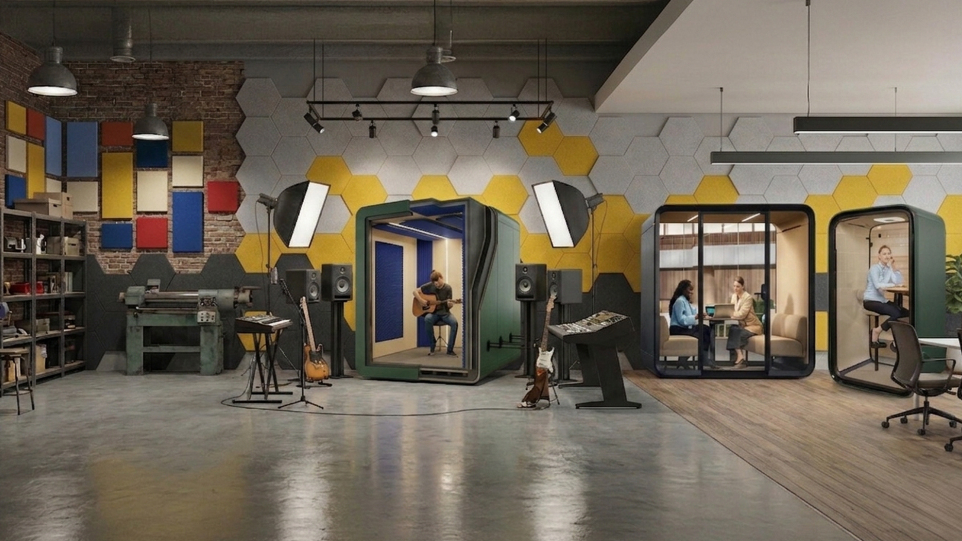 Modern Ofislerde Sessizlik ve Verimlilik: Akustik Çözümler Ön Plana Çıkıyor