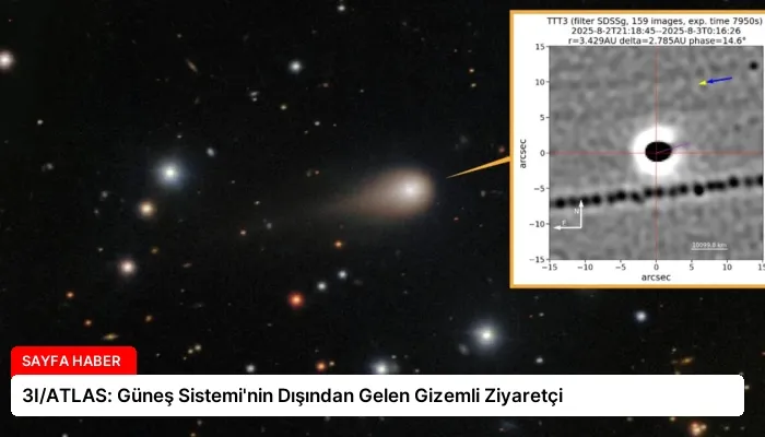 3I/ATLAS: Güneş Sistemi’nin Dışından Gelen Gizemli Ziyaretçi