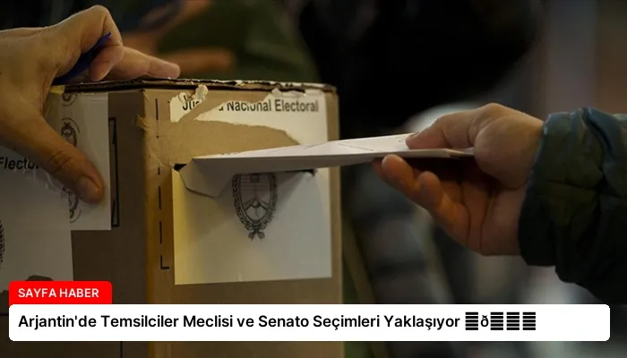 Arjantin’de Temsilciler Meclisi ve Senato Seçimleri Yaklaşıyor ⏬👇