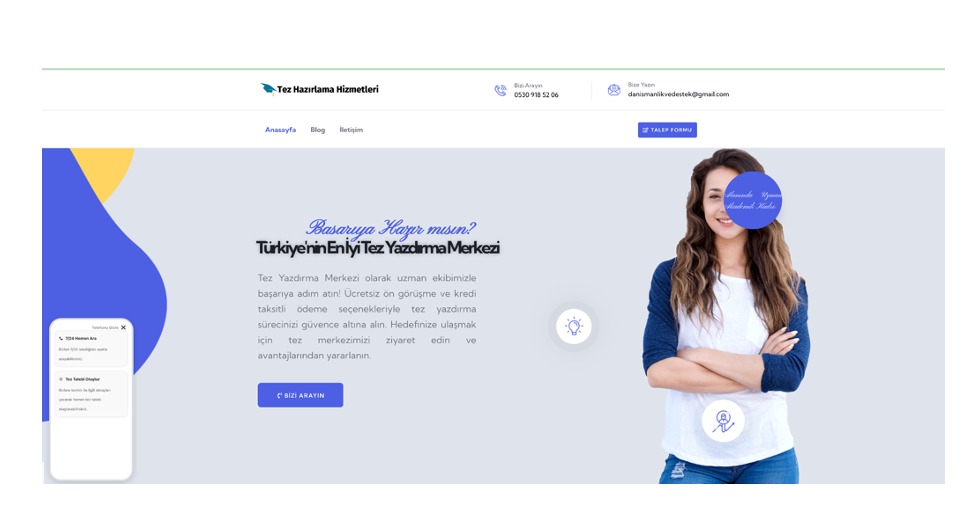 tezhazirlamahizmetleri.com Türkiye’nin En Güvenilir Tez Hazırlama Sitesi Mi?