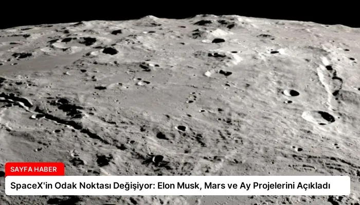 SpaceX’in Odak Noktası Değişiyor: Elon Musk, Mars ve Ay Projelerini Açıkladı