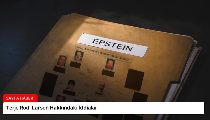 Terje Rod-Larsen Hakkındaki İddialar