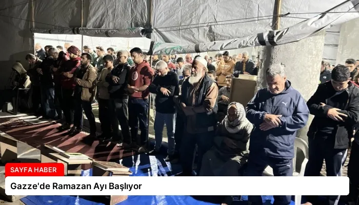 Gazze’de Ramazan Ayı Başlıyor
