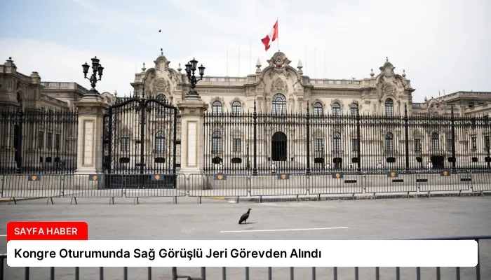 Kongre Oturumunda Sağ Görüşlü Jeri Görevden Alındı