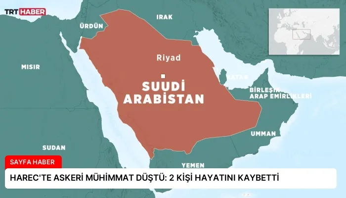 HAREC’TE ASKERİ MÜHİMMAT DÜŞTÜ: 2 KİŞİ HAYATINI KAYBETTİ