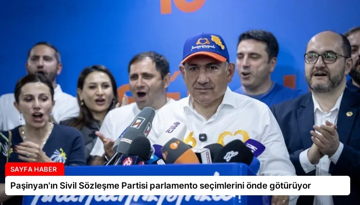 Paşinyan’ın Sivil Sözleşme Partisi parlamento seçimlerini önde götürüyor