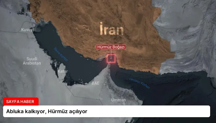 Abluka kalkıyor, Hürmüz açılıyor