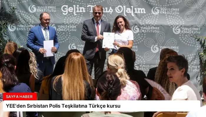 YEE’den Sırbistan Polis Teşkilatına Türkçe kursu