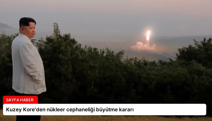 Kuzey Kore’den nükleer cephaneliği büyütme kararı
