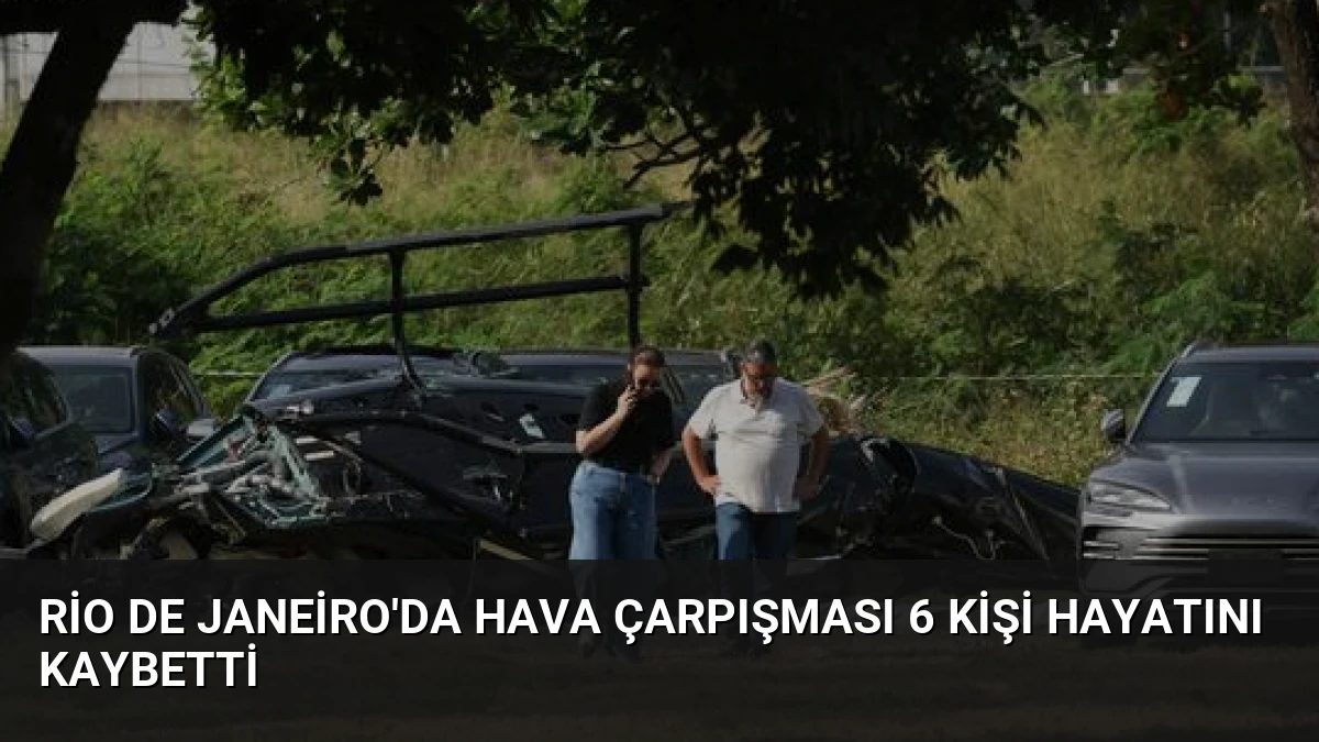 Rio de Janeiro’da Hava Çarpışması 6 Kişi Hayatını Kaybetti
