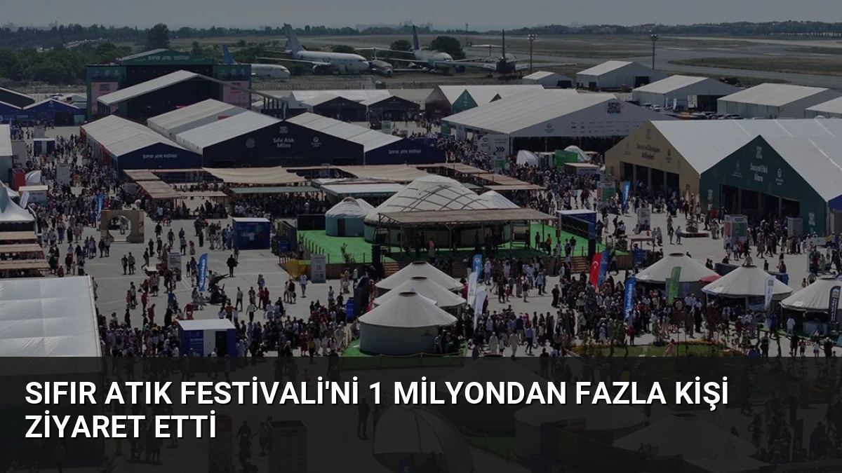 Sıfır Atık Festivali’ni 1 Milyondan Fazla Kişi Ziyaret Etti