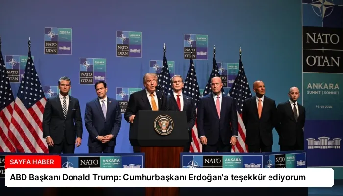 ABD Başkanı Donald Trump: Cumhurbaşkanı Erdoğan’a teşekkür ediyorum