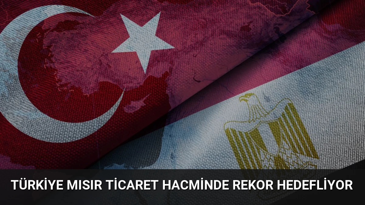 Türkiye Mısır Ticaret Hacminde Rekor Hedefliyor