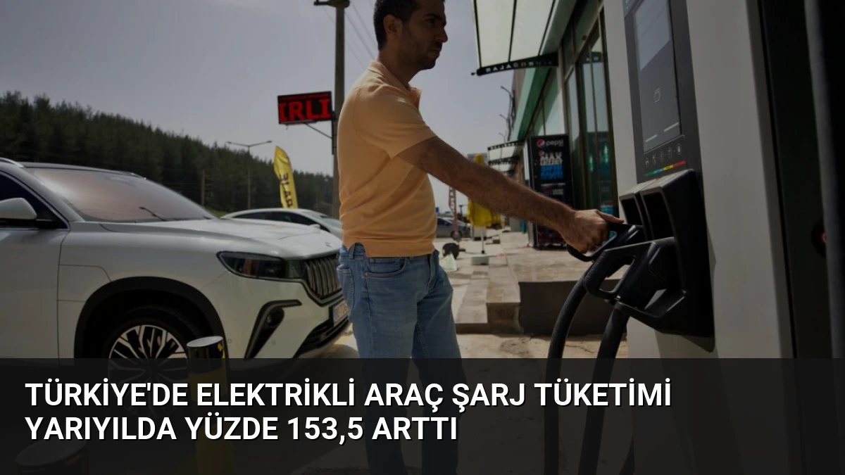Türkiye’de Elektrikli Araç Şarj Tüketimi Yarıyılda Yüzde 153,5 Arttı