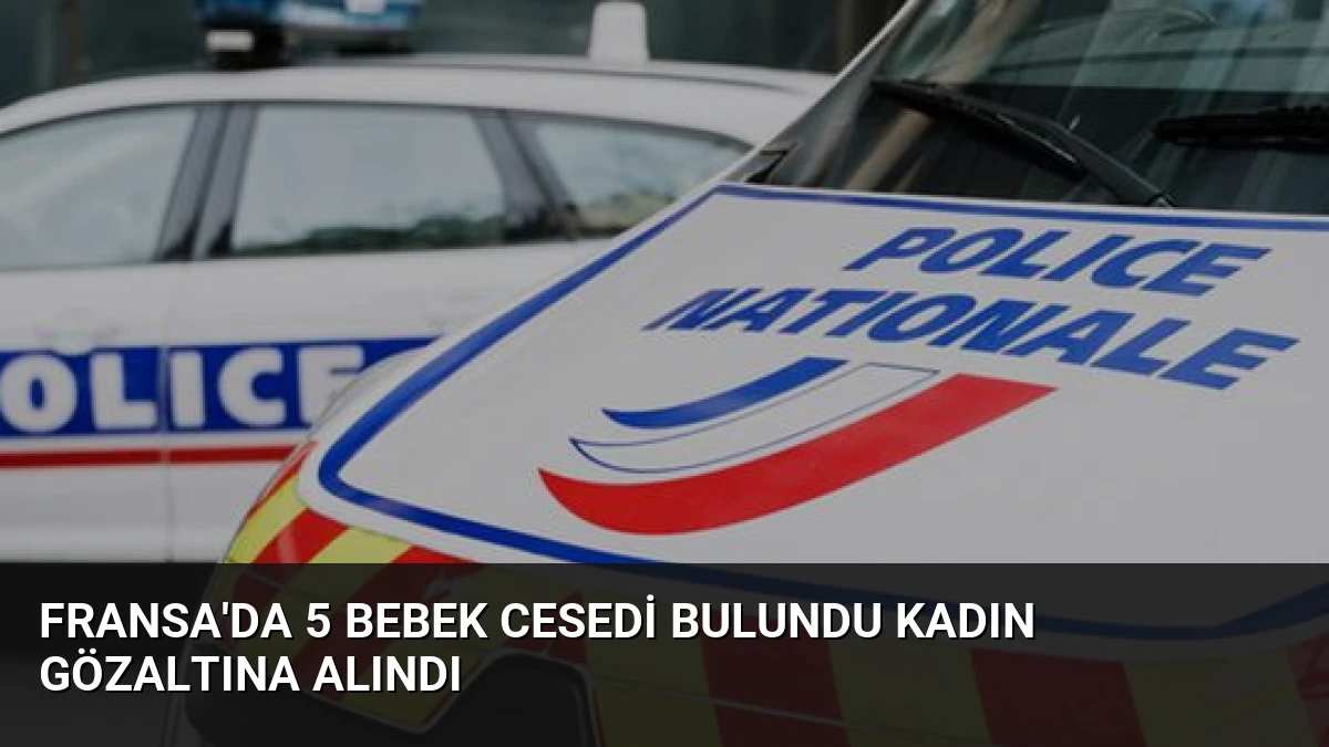 Fransa’da 5 Bebek Cesedi Bulundu Kadın Gözaltına Alındı