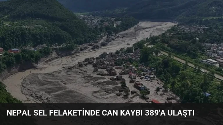 Nepal Sel Felaketinde Can Kaybı 389’a Ulaştı